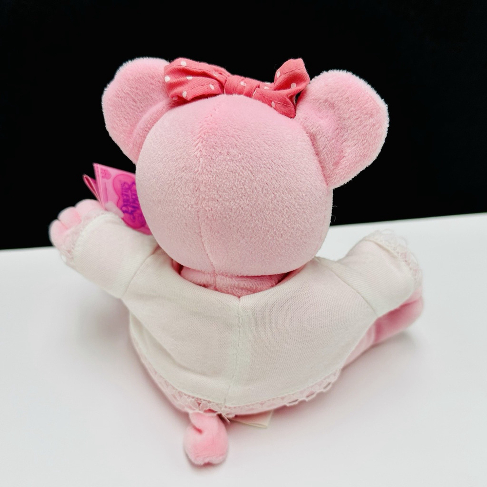 Precious Moments Tender Tails 'I Love My Grandma' Pink Teddy Bear Beanbag w/ Tag - Picture 6 of 11